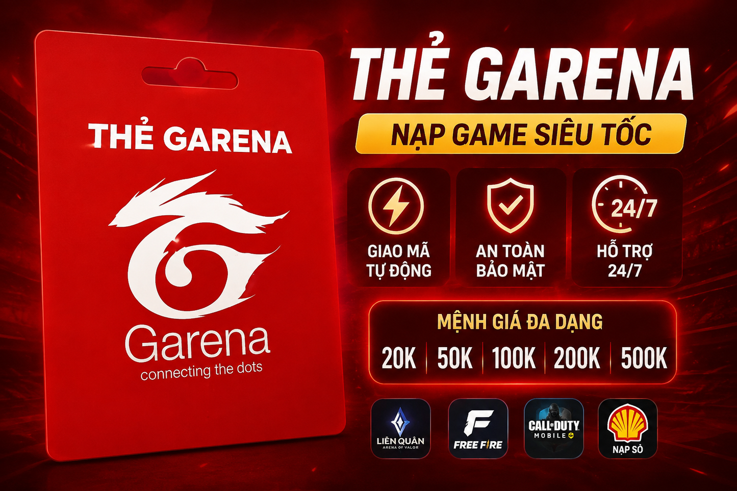 Thẻ Garena
