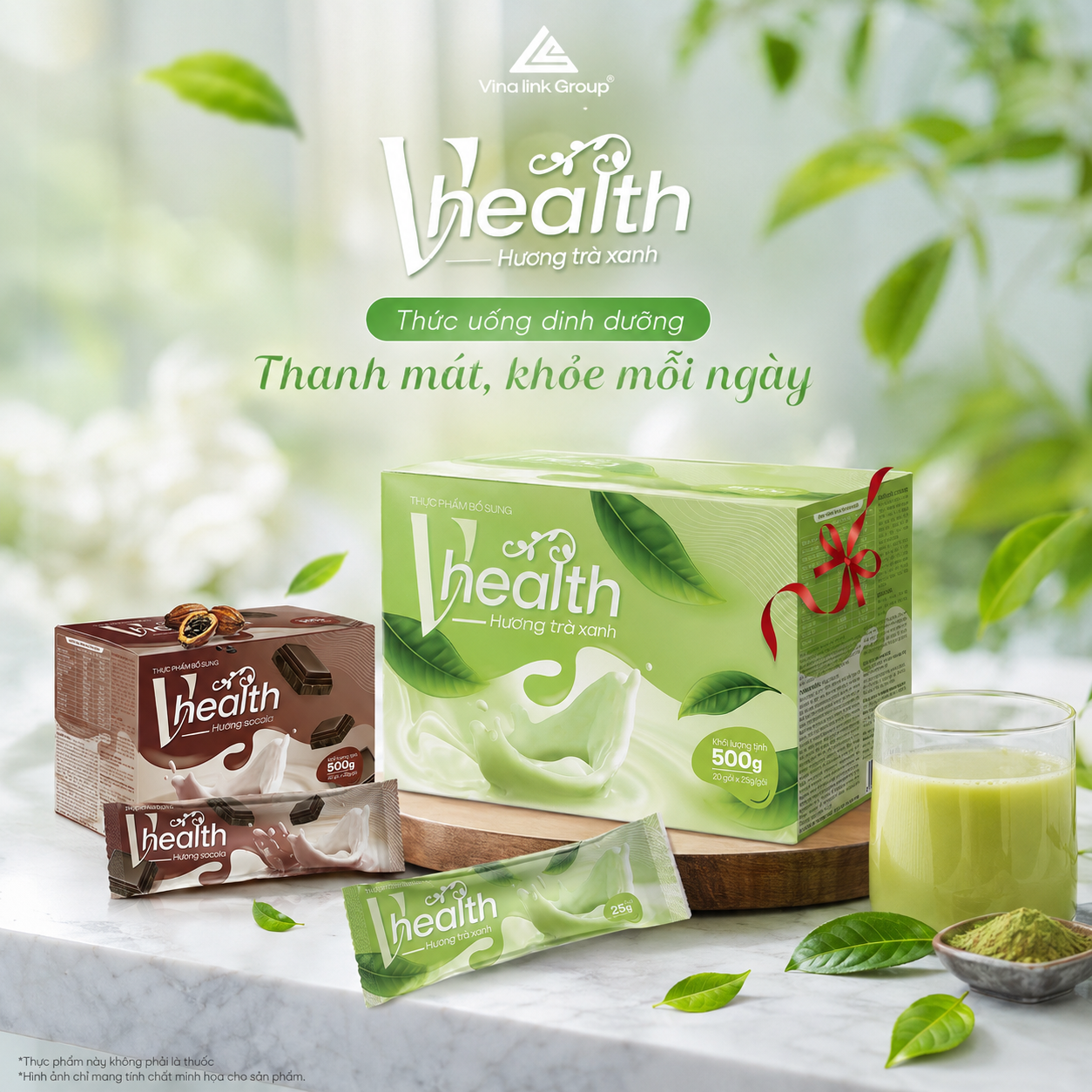 Ngũ cốc dinh dưỡng Vhealth thế hệ mới (2 vị)
