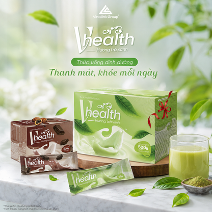 Ngũ cốc dinh dưỡng Vhealth thế hệ mới (2 vị)