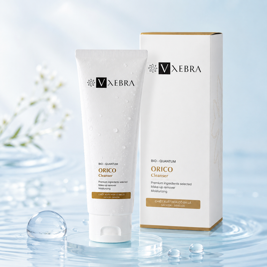 Sữa rửa mặt Orico Cleanser Vxebra - Làm sạch da hiệu quả, loại bỏ trang điểm và bụi bẩn