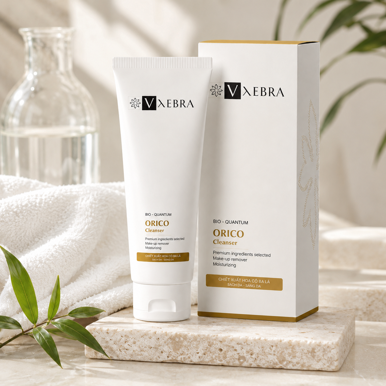 Sữa rửa mặt Orico Cleanser Vxebra - Làm sạch da hiệu quả, loại bỏ trang điểm và bụi bẩn